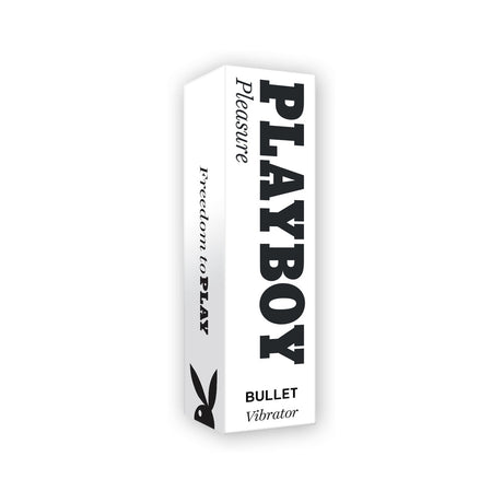 Playboy Pleasures 70th Anniversary Bullet packaging, sleek design for ultimate sensual pleasure.