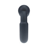 Levelz Metal & Silicone Cock Ring Black featuring a sleek design with soft silicone and metal balls for enhanced pleasure.