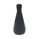 LEVELZ Vibrating Liquid Silicone Cock & Ball Ring Black displayed from the top, showcasing its sleek design and silicone material.