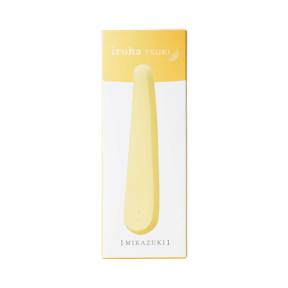 iroha tsuki MIKAZUKI Massager in elegant packaging, designed for body-hugging pleasure and comfort.
