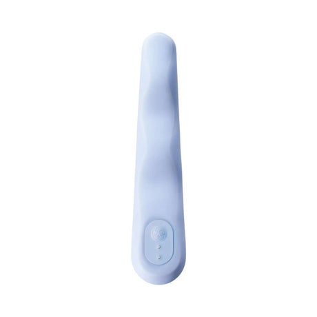 iroha tsuki MINAMO Massager in light blue color with ergonomic design and control button