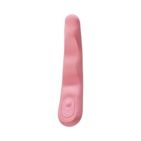 iroha tsuki MINAMO NADESHIKO Massager with a curvy wave design and soft-touch silicone for comfortable use.