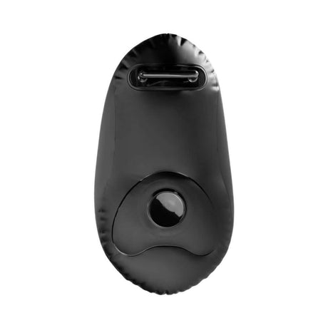 Fetish Fantasy Series Body Dock Inflatable Love Seat Black top view of inflatable platform