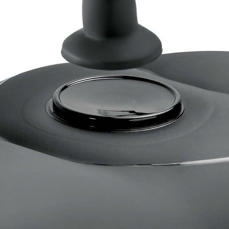 Close-up of the Fetish Fantasy Series Body Dock Inflatable Love Seat Black, highlighting the sleek surface detail and inflating component.