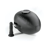 Fetish Fantasy Series Body Dock Inflatable Love Ball Black with attached dildo for creative intimacy.