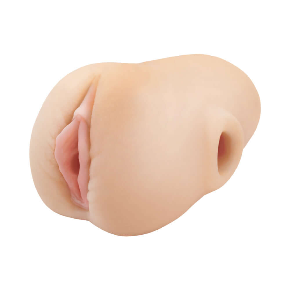 PDX Plus Pussy Pounder Squeeze Stroker Light showcasing realistic design and innovative Squeeze-Core system for enhanced pleasure.