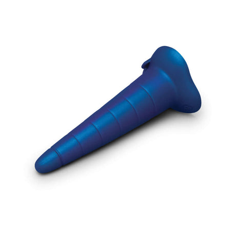 b-Vibe Anal Stretcher Training Cone in blue color designed for gradual anal training and controlled stretching.