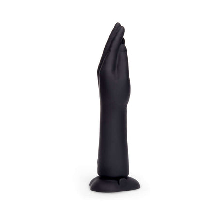 b-Vibe Vibrating Silicone Fisting Dildo showcasing its realistic design and premium silicone material.