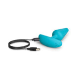 b-Vibe Butties Anal Training 2-Piece Set with silicone plugs and USB charging cable.