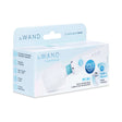 Le Wand Classique Mini Wand Massager packaging showcasing its features and travel-friendly design.
