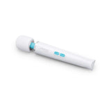 Le Wand Classique Petite Wand Massager, a compact rechargeable massager for muscle relief with rumbly vibrations.
