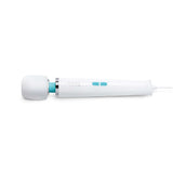 Le Wand Classique Plug-In Wand Massager with a sleek design and power buttons for adjustable settings.