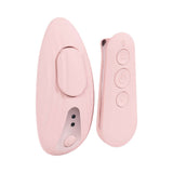 Loveline Celeste Vibrating Remote Control Panty Vibrator Pink with remote control, designed for discreet stimulation.