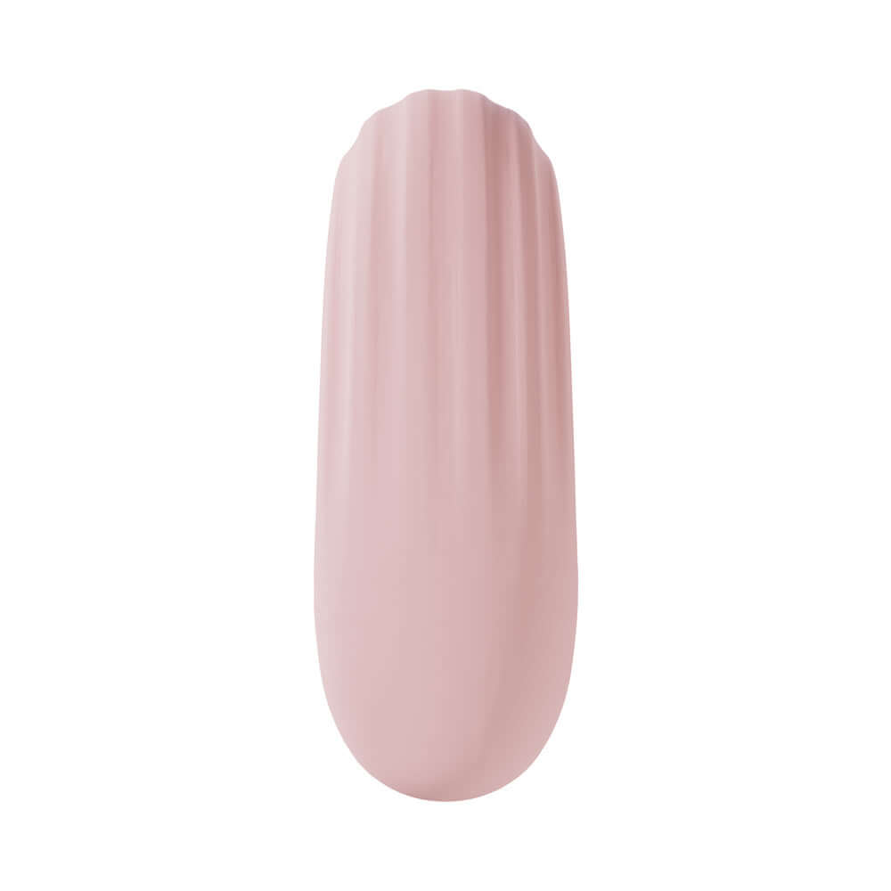 LoveLine Tourner Rechargeable Silicone Vibrating Swirl Pink, elegant pink curved vibrator designed for captivating stimulation.