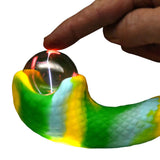 Creature Cocks Electric Eye Plasma Vibrator with textured scales and light-up feature.
