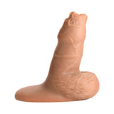 Strap U 5.1 inch Uncut Silicone Packer Dildo Medium designed for realistic comfort and natural appearance.