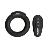 JOCK Rumbler 1.8 inch Vibrating & Warming C-Ring with remote control for enhanced stimulation.