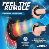 JOCK Rumbler 1.8 inch Vibrating & Warming C-Ring with powerful vibrations and customizable stimulation