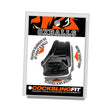 Oxballs Cocksling Fit Sling Black packaging featuring tighter rubbery fit for better shaft grip and support.