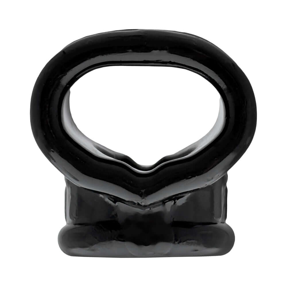 Oxballs Cocksling Fit Sling Black, a refined ergonomic sling providing a snug and supportive fit.