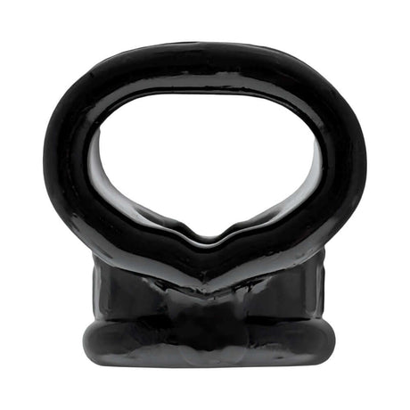 Oxballs Cocksling Fit Sling Black, a refined ergonomic sling providing a snug and supportive fit.