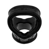 Oxballs Cocksling Fit Sling Black showing ergonomic design and supportive fit for enhanced comfort.