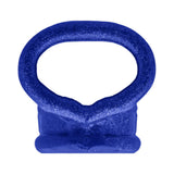 Oxballs Cocksling Fit Sling Blue Fire ring showcasing its ergonomic design and vibrant blue color.