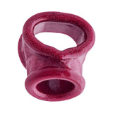 Oxballs Cocksling Fit Sling Cherry Lips in a sleek cherry color, designed for a snug and comfortable fit.