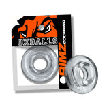 Oxballs Rimz Single Ring Clear cock ring package showcasing flexible, comfort-fit design and cushioned grip.