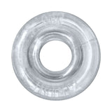 Oxballs Rimz Single Ring Clear, flexible comfort-fit cock ring with soft, cushioned feel and extended rubbery comfort lips.