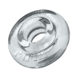 Oxballs Rimz Single Ring Clear, flexible comfort-fit cock ring with soft cushioned feel and extended rubbery comfort lips.
