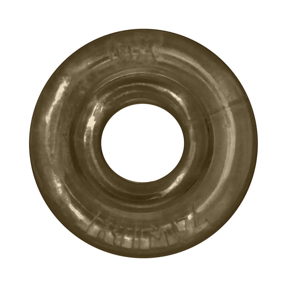 Oxballs Rimz Single Ring Storm, a flexible comfort-fit cock ring for firm support and soft cushioned feel.
