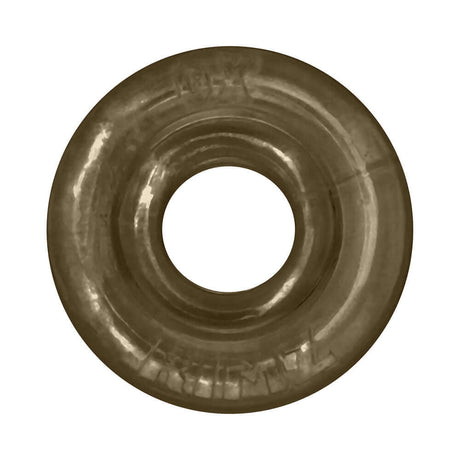 Oxballs Rimz Single Ring Storm, a flexible comfort-fit cock ring for firm support and soft cushioned feel.