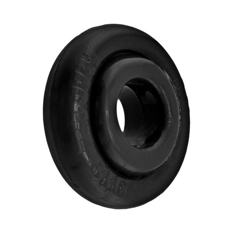 Oxballs Rimz Big Single Ring Black, a comfortable thick rubbery cock ring designed for support and plush feel.