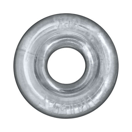 Oxballs Rimz Big Single Ring Clear cock ring, designed for comfort with a soft, cushioned feel.