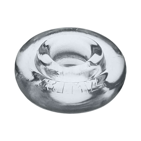 Oxballs Rimz Big Single Ring Clear, a larger comfort-fit cock ring with a soft, cushioned feel.