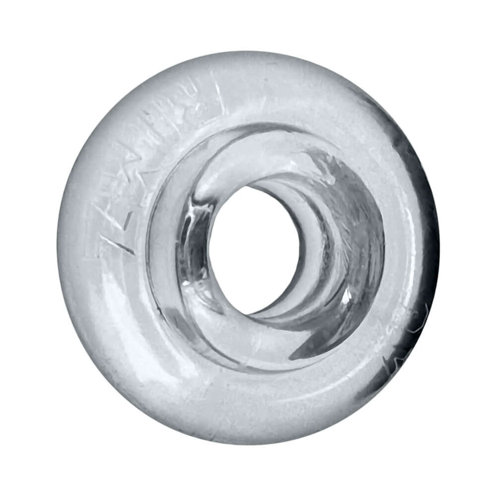 Oxballs Rimz Big Single Ring Clear, a clear flexible cock ring for comfort and support.