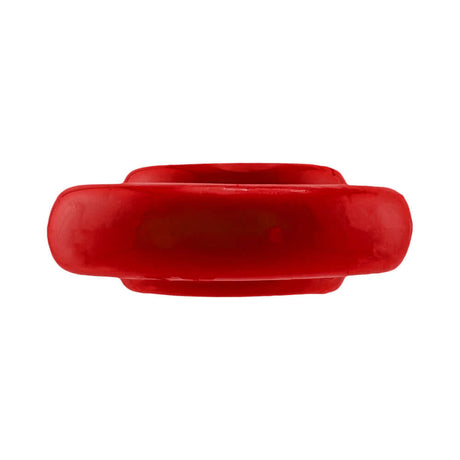Oxballs Rimz Big Single Ring Red, a thick comfort-fit cock ring offering secure support and cushioned feel.