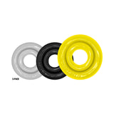 Oxballs Rimringz Multi Size 3-Pack Shockwave in gray, black, and yellow colors.