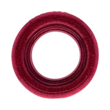 Oxballs Squeeze Short Ballstretcher Cherry Lips showcasing its compact hourglass shape in a vibrant cherry color.