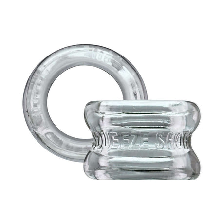 Oxballs Squeeze Short Ballstretcher Clear, compact and transparent design for comfortable stretching