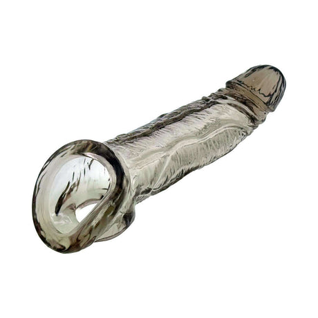 Oxballs Coach Cocksheath Storm, a realistic cocksheath with adjustable fit and veiny texture.