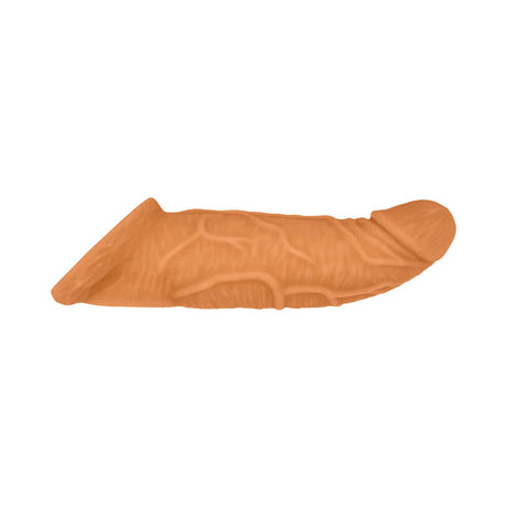 Oxballs Coach Cocksheath Skinz Peachy, premium adjustable sheath for added girth and length.