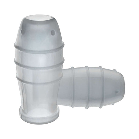 Oxballs Lankyz Silicone Nipsuckers Clear designed for deep suction and stimulation in a sleek silicone design.