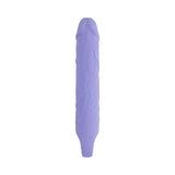 Evolved Large Purple Fantasy Vibrator with realistic veins and a lifelike design for deep satisfaction.
