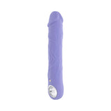 Evolved Large Purple Fantasy Vibrator showcasing lifelike design and powerful features for ultimate pleasure.