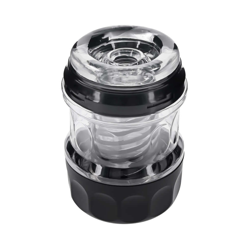 Playboy Pleasure Spring Fling Clear stroker for smooth and sensual satisfaction.