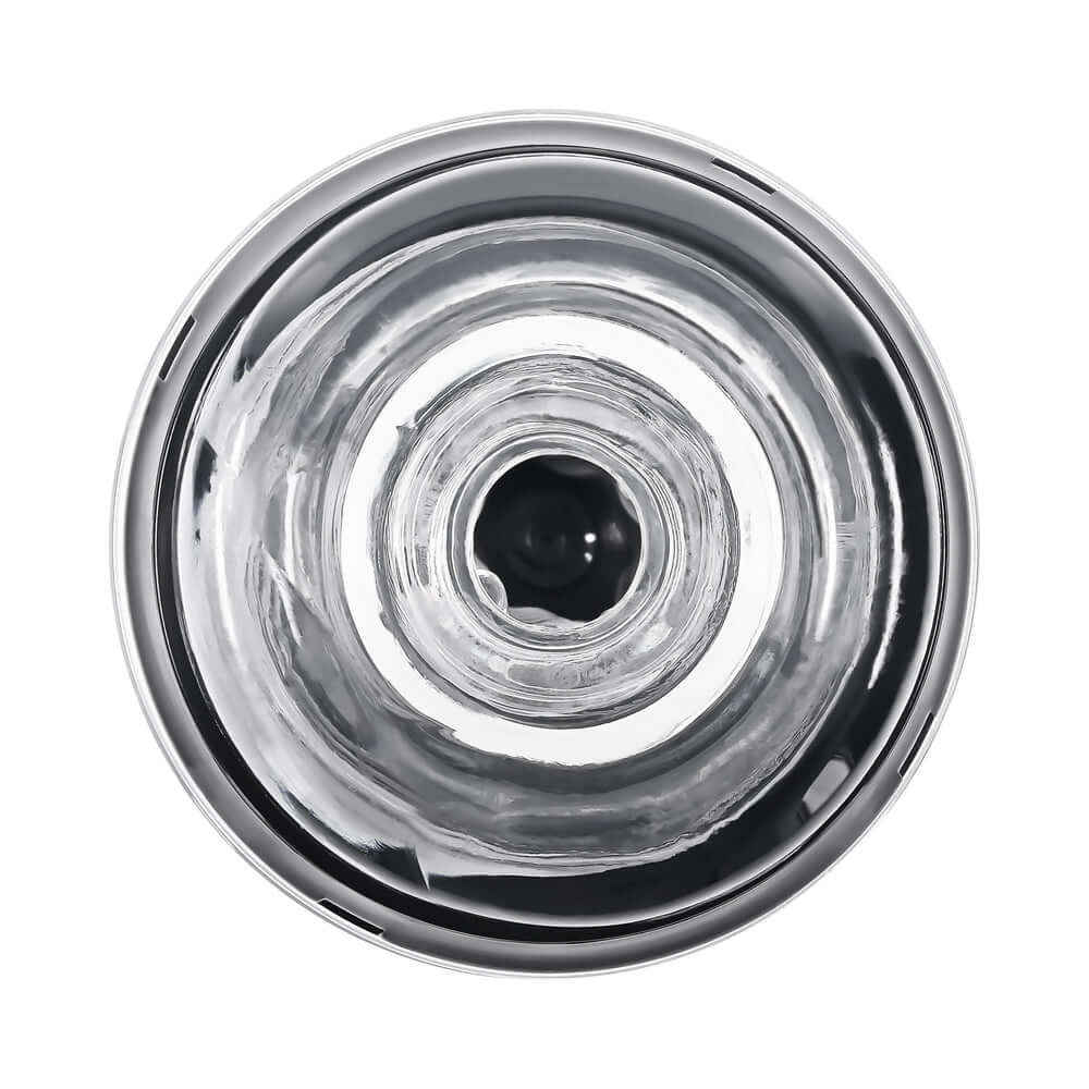 Playboy Pleasure Spring Fling Clear top view showcasing its unique texture and design for sensual satisfaction.