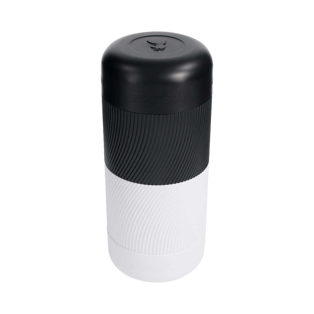 Playboy Pleasure Twisted Stroker innovative dual-canister design for customizable sensations and pleasure.