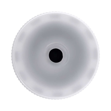 Playboy Pleasure Twisted Stroker view from above showcasing its dual-canister structure for versatile sensations.